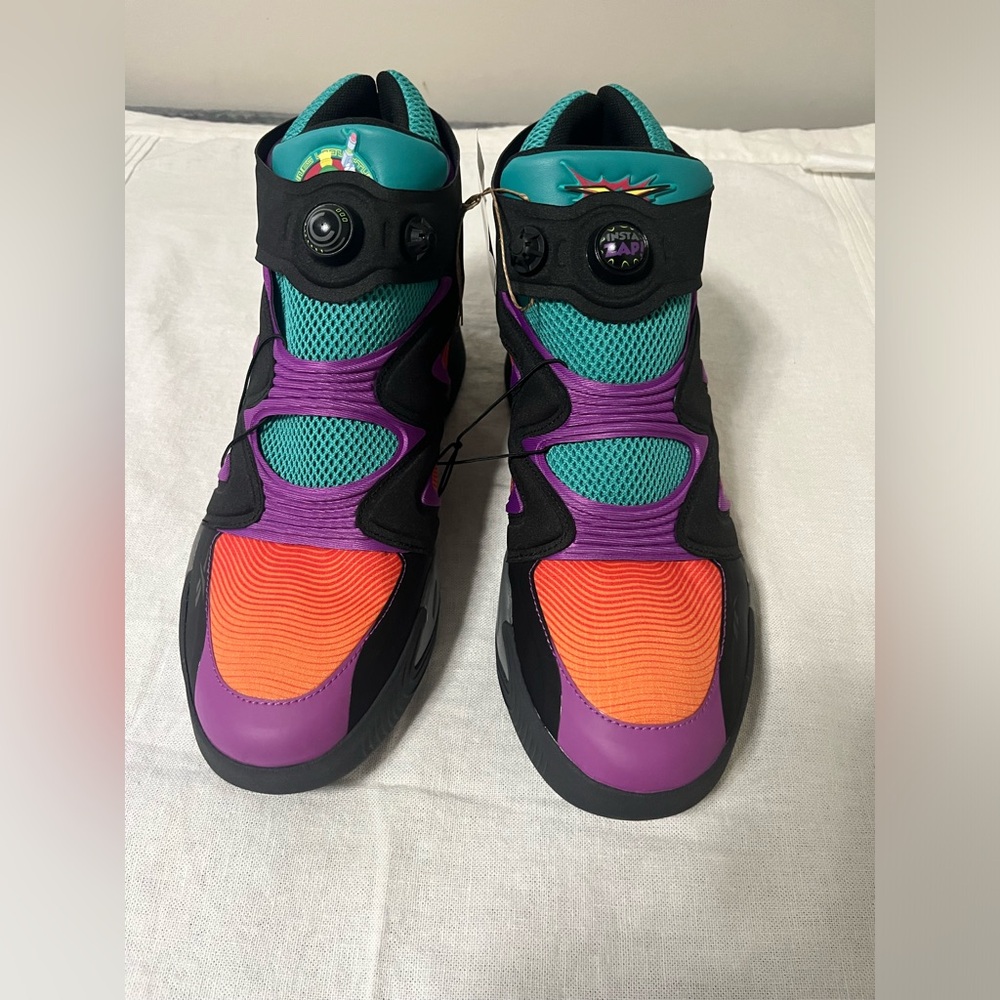 Reebok IPFZ Looney Tunes Black Green Orange Marvin The Martian GZ4947 Size 10.5